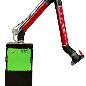 Aspiratore fumi saldatura MFU-HW con braccio red
