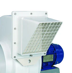 Tronchetto di espulsione flangiato con serranda per ventilatori SVPB20
