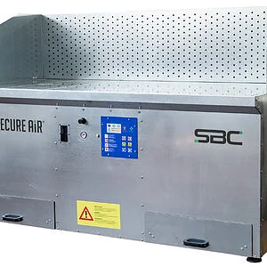 Banco aspirante SBC con ventilatore e filtri autopulenti