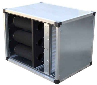 modulo filtrante carboni attivi - Sistema di filtrazione per l'impianto di aspirazione - Secure Air