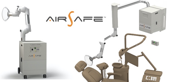 New AirSafe™ dental aerosol extractors, mobile or fixed