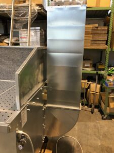 Kit scarico verticale aria pulita in ambiente SBC