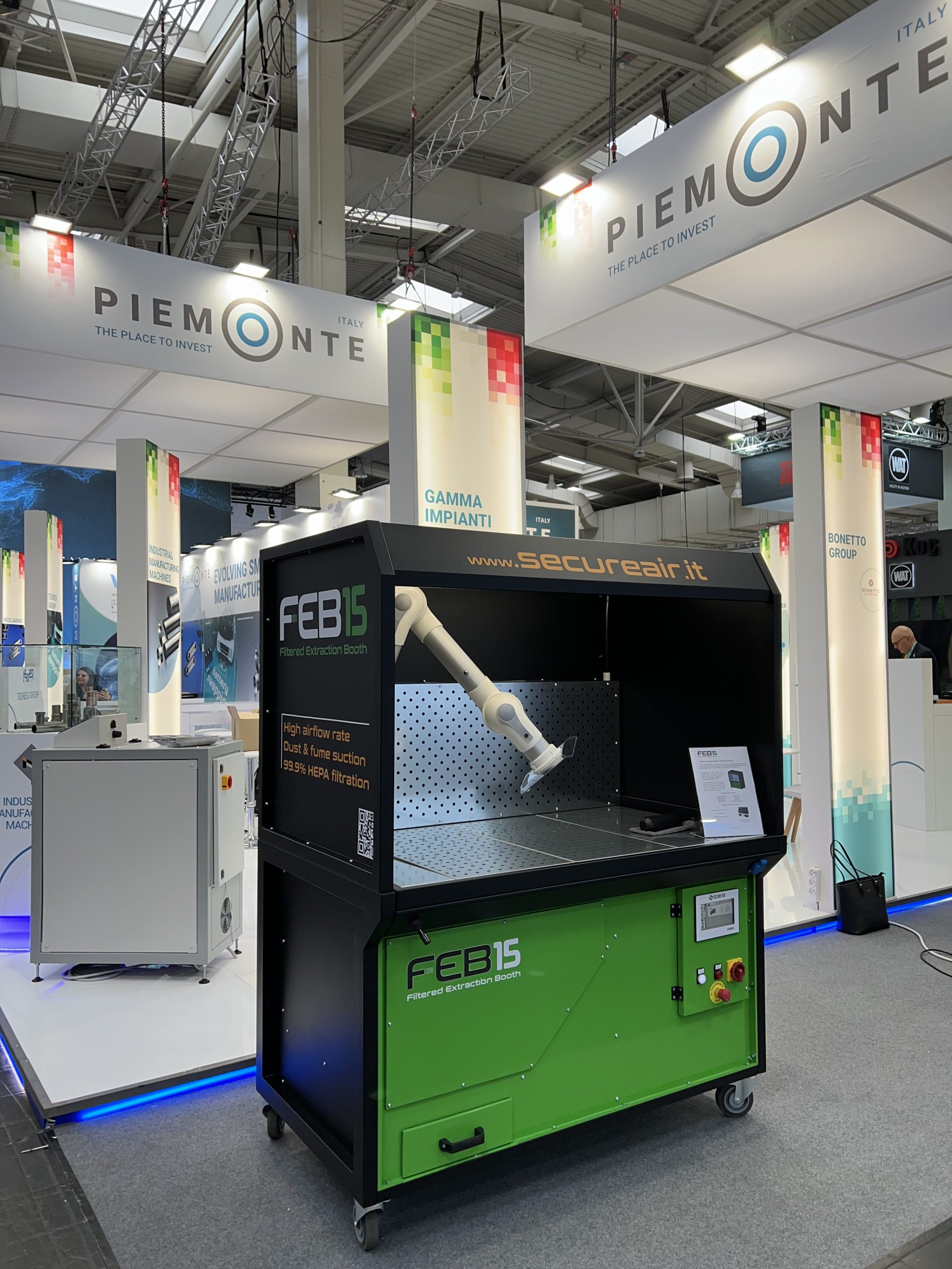 Secureair® presente alla fiera di Hannover 2023