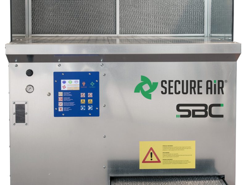 Applicazioni del Banco Aspirante SBC per molatura e saldatura