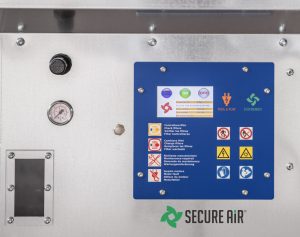 Banco Aspirante SBC in uso per lavorazione di materiali compositi