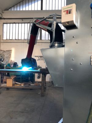 aspiratore polveri per officine