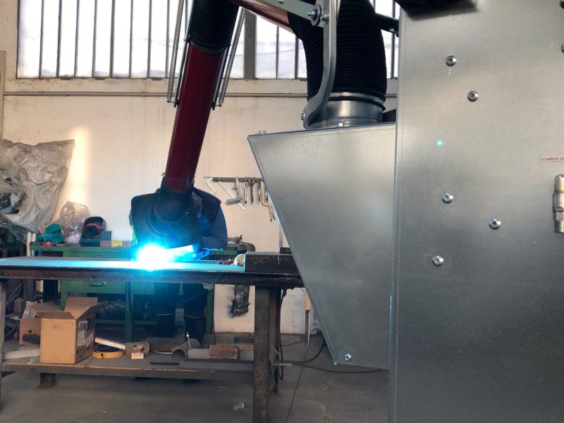 aspiratore polveri per officine