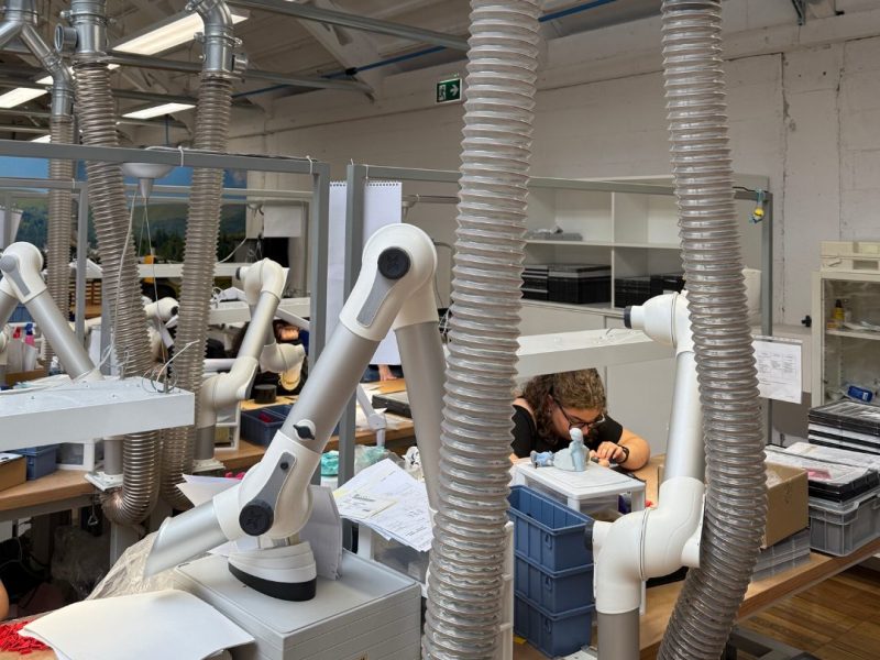 bracci aspiranti da laboratorio