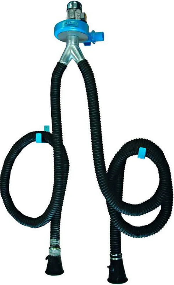 Aspiratore gas di scarico GSW2T575 da parete a doppio tubo [moto e auto]